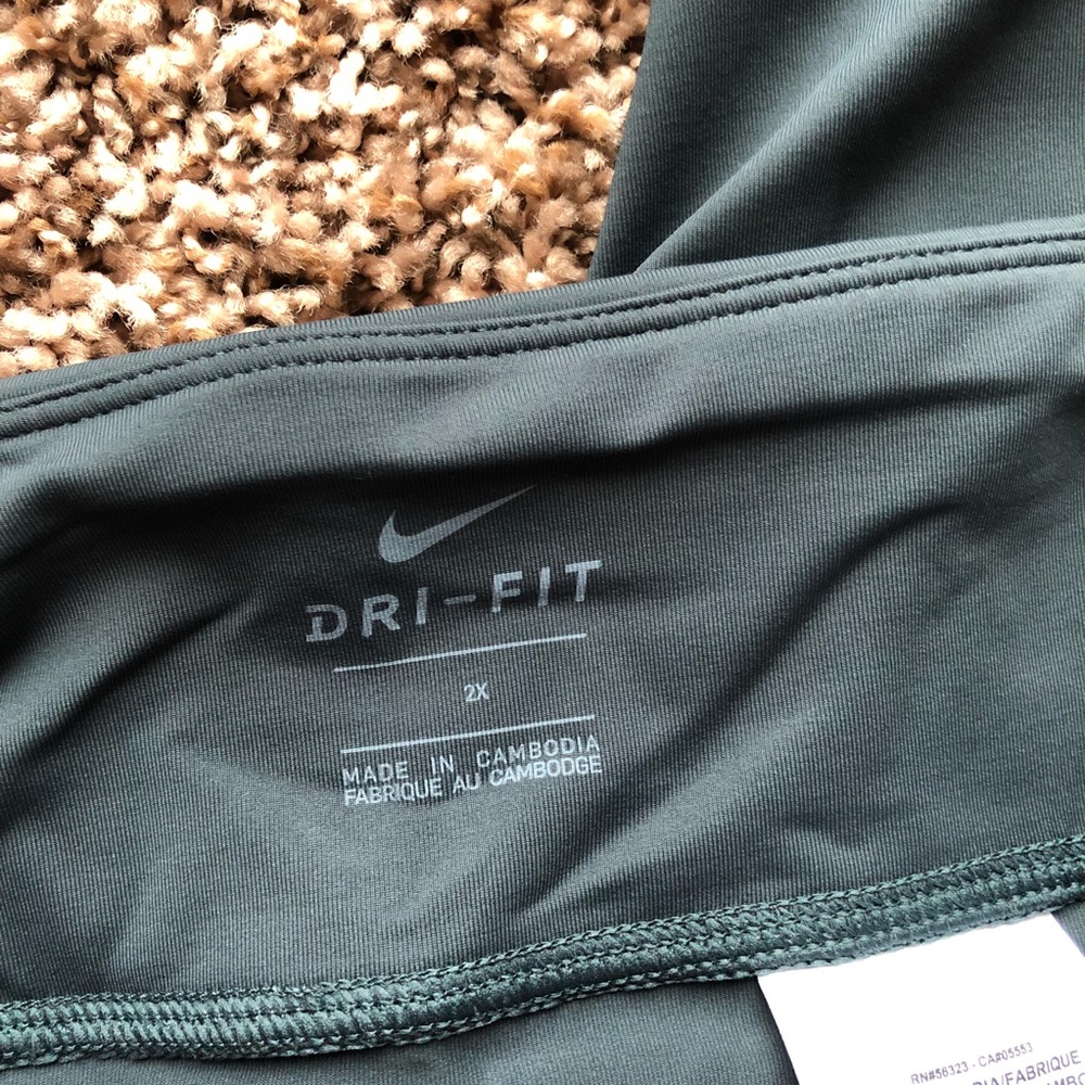 1 LEFT!! NWT Nike Forest Green Athletic Leggings - Picture 6 of 7